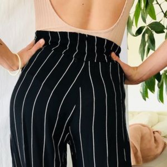 🆕Otis & Maclain Palazzo pant in pinstripe - Picture 6 of 6